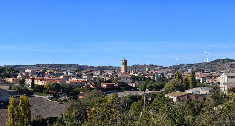 30.10.2016 panoràmica  Santa Coloma de Queralt -  Ramon Sunyer