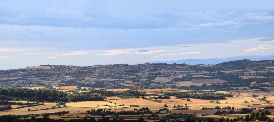 1 de Juliol de 2017 panoràmica des de Montfred  Talavera -  Ramon Sunyer