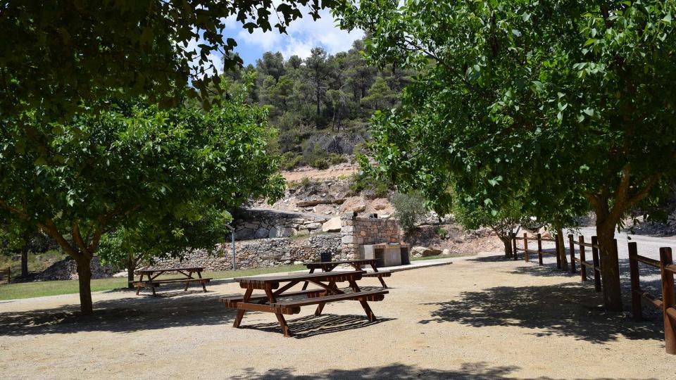 16.7.2017 Àrea de lleure la Font Voltada  Passanant -  Ramon Sunyer