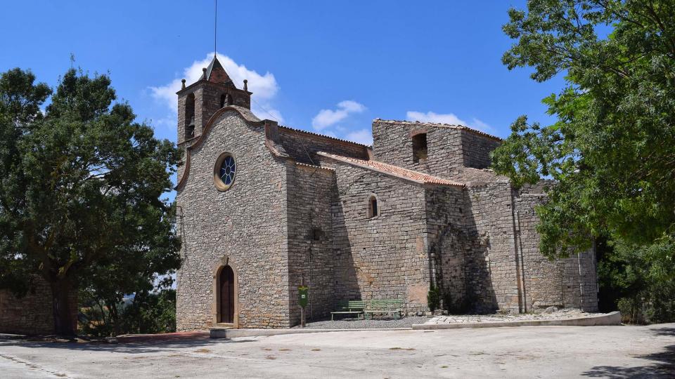 9.7.2017 Església Santa Maria  Freixenet de Segarra -  Ramon Sunyer