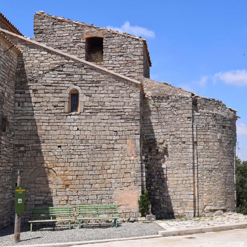 9.7.2017 Església Santa Maria  Freixenet de Segarra -  Ramon Sunyer