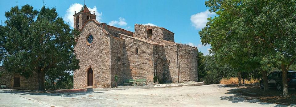 9.7.2017 Església Santa Maria  Freixenet de Segarra -  Ramon Sunyer