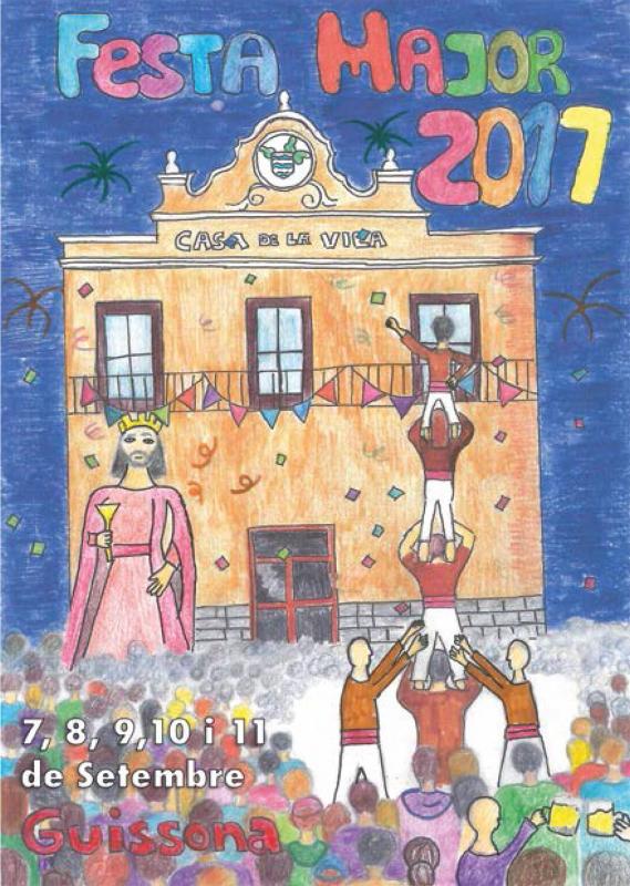 cartell Festa Major de Guissona 2017 - Guissona