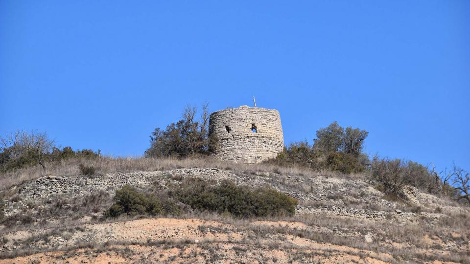 27.2.2017 torre  Les Oluges -  Ramon Sunyer