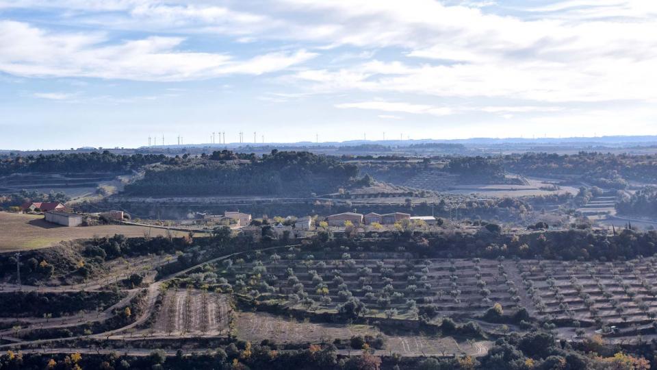 3.12.2017 Vista sud  Montornès de Segarra -  Ramon Sunyer