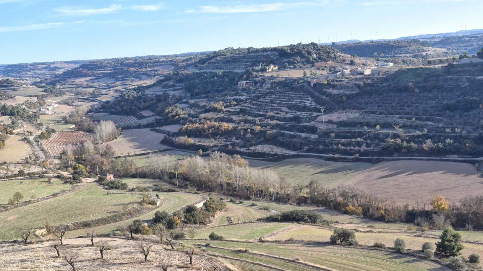 3.12.2017 Vista del Cercavins  Montornès de Segarra -  Ramon Sunyer