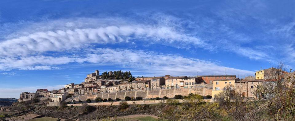 3.12.2017 panoràmica  Montornès de Segarra -  Ramon Sunyer