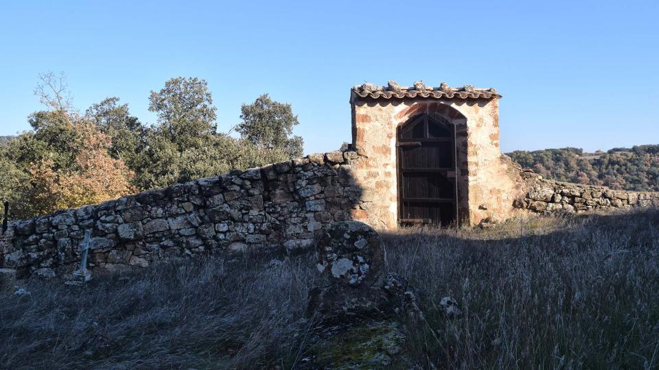 6 de Desembre de 2017 Església de Sant Pere de mas Pujol  Les Cases de la Serra -  Ramon Sunyer