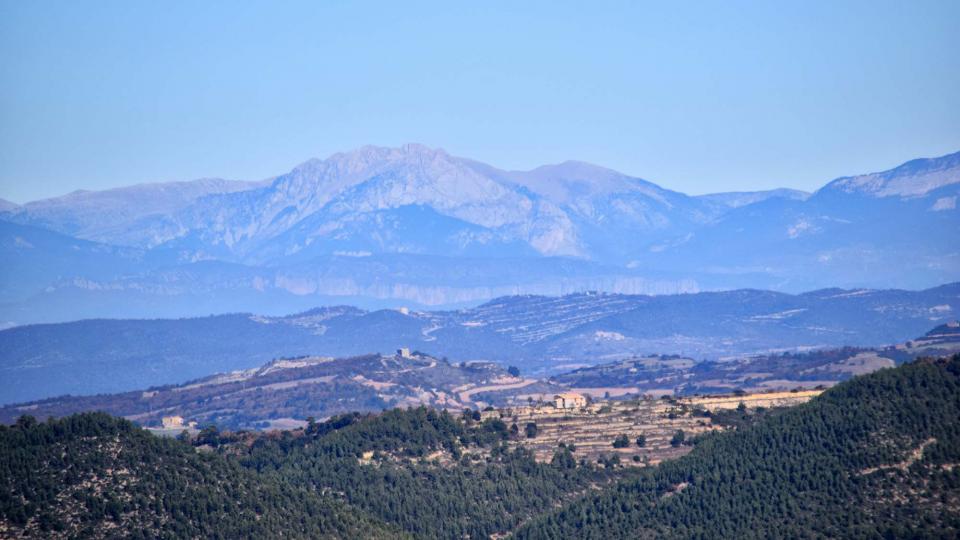 27.11.2017 - vista de Montserrat - Argençola - Ramon  Sunyer