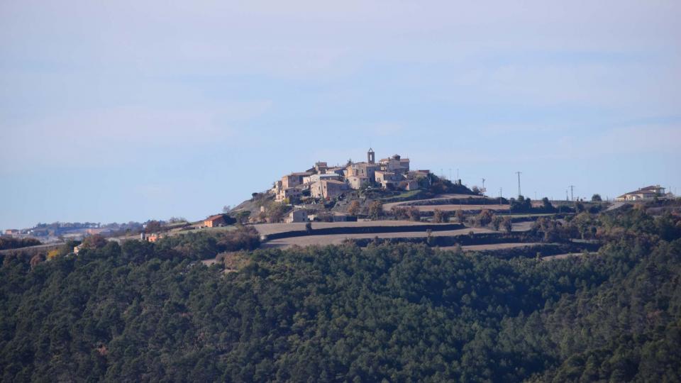 18 de Desembre de 2017 vista  Bellmunt de Segarra -  Ramon Sunyer