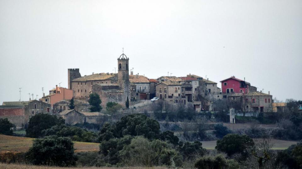 28.12.2017 vista del poble  Florejacs -  Ramon Sunyer