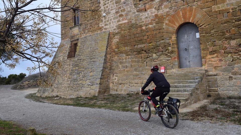 28 de Desembre de 2017 Jordi Padreny al castell de les Sitges  Florejacs -  Ramon Sunyer