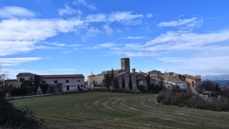 3.2.2018 vista del poble  Vicfred -  Ramon Sunyer