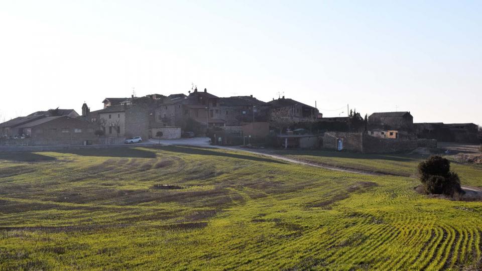 25.2.2018 vista del poble  Palouet -  Ramon Sunyer