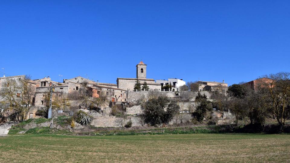 25.2.2018 vista del poble  Sant Domí -  Ramon Sunyer