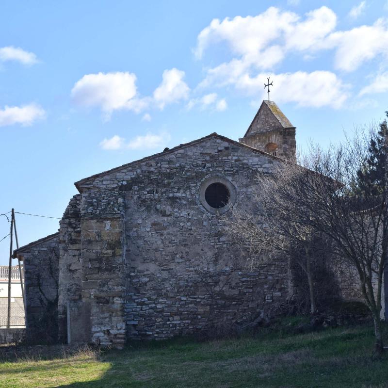 28.1.2018 Església de Sant Pere   Sant Pere dels Arquells -  Ramon Sunyer