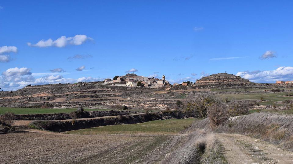 3.3.2018 vista del poble  Rubinat -  Ramon Sunyer