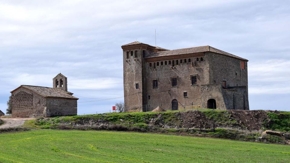 4.3.2018 castell  Montcortès de Segarra -  Ramon Sunyer