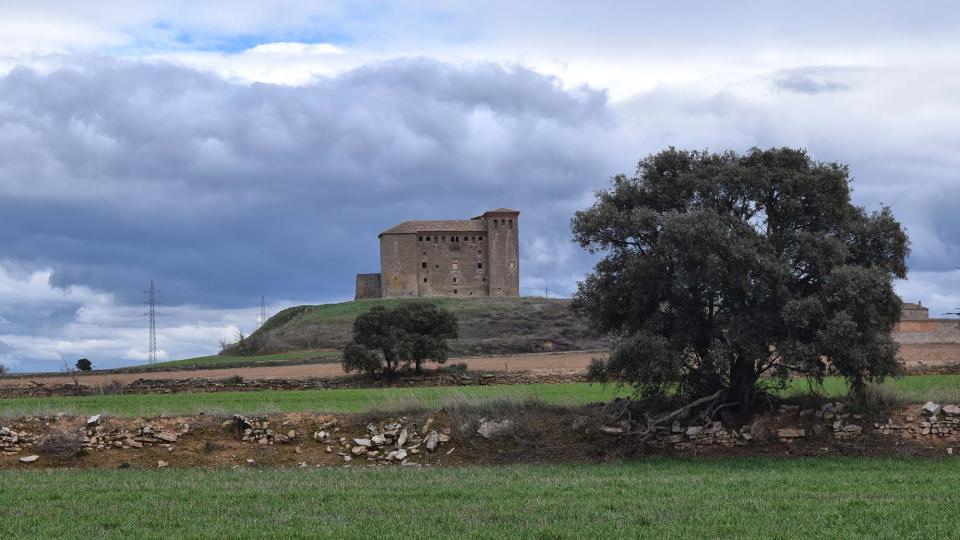04.03.2018 castell  Montcortès de Segarra -  Ramon Sunyer