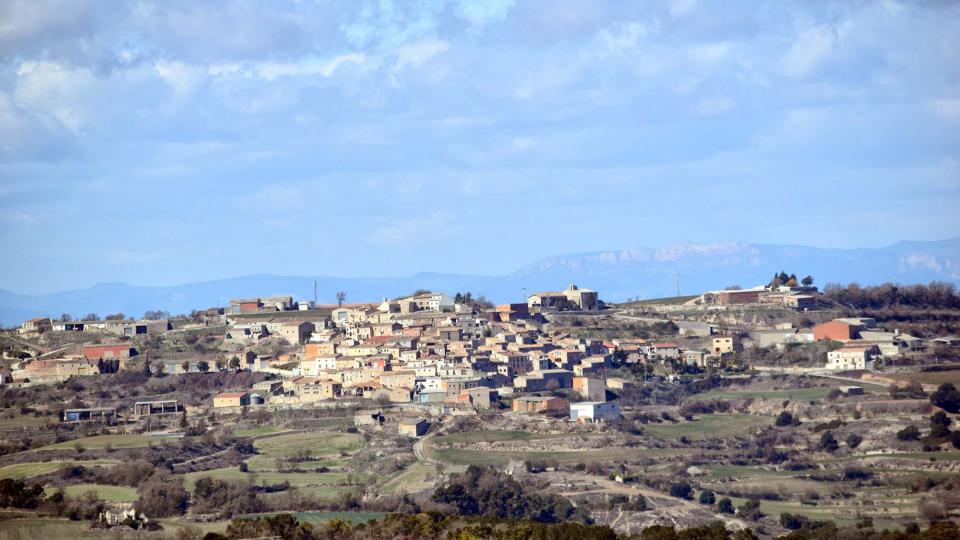 7.3.2018 vista del poble  Talavera -  Ramon Sunyer