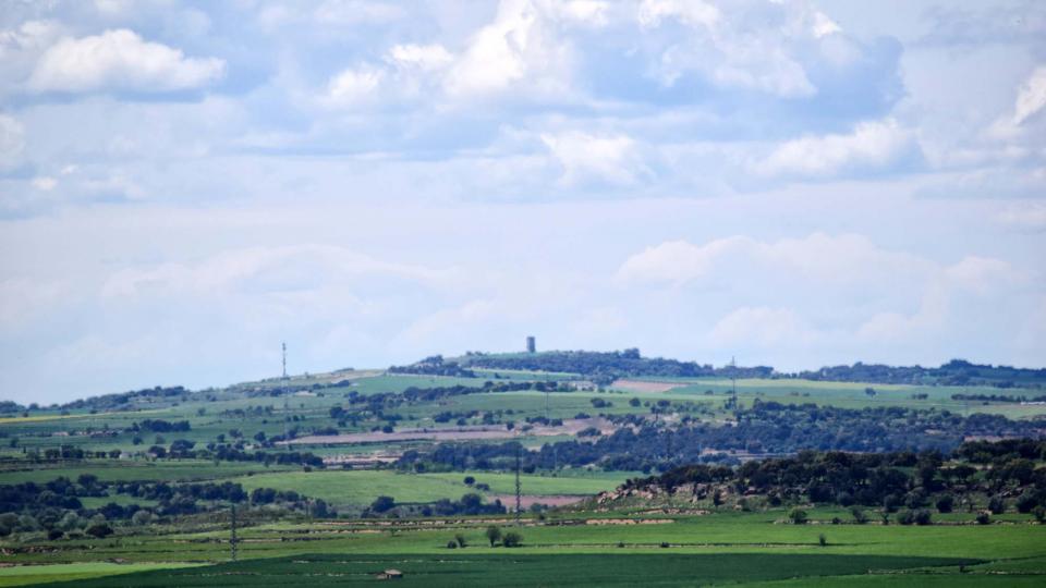 30.4.2018 Vista del Pilar d'Almenara  Les Pallargues -  Ramon Sunyer