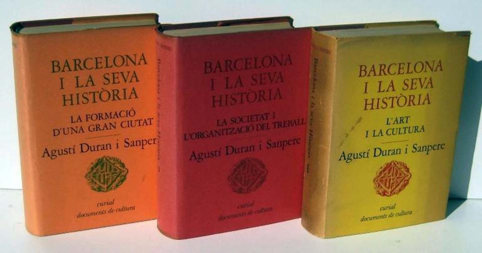Agustí Duran i Sanpere, obres, Barcelona i la seva història - Cervera Agustí Duran i Sanpere, obres, Barcelona i la seva història - Cervera
