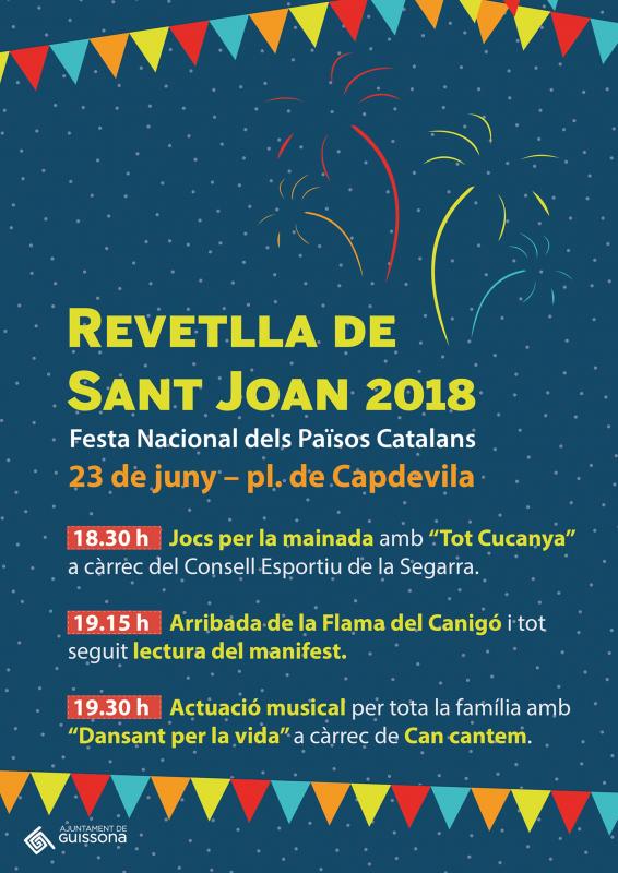 Revetlles de Sant Joan 2018 Guissona -  Revetlles de Sant Joan 2018 Guissona -