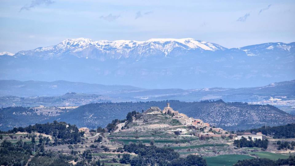 28.3.2018 - vista a la primavera - Argençola - Ramon  Sunyer
