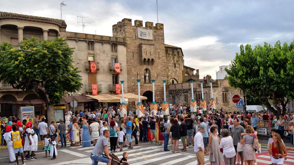 21 de Juliol de 2018 portal de l'àngel  Guissona -  Ramon Sunyer