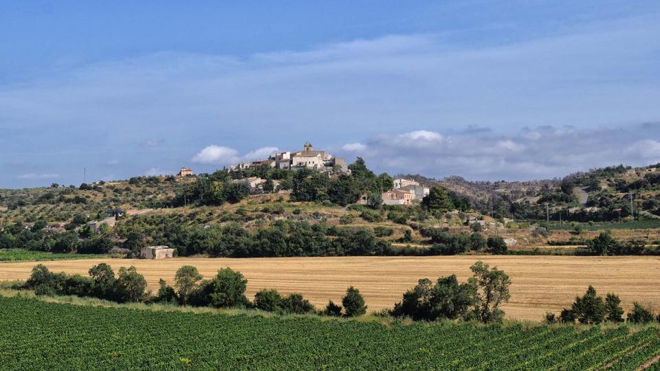 12.8.2018 Vista del poble  Nalec -  Ramon Sunyer