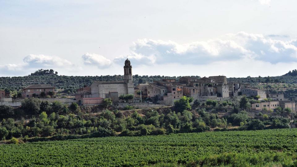 Vista del poble 12.8.2018 Vista del poble Rocafort de Vallbona - Ramon Sunyer