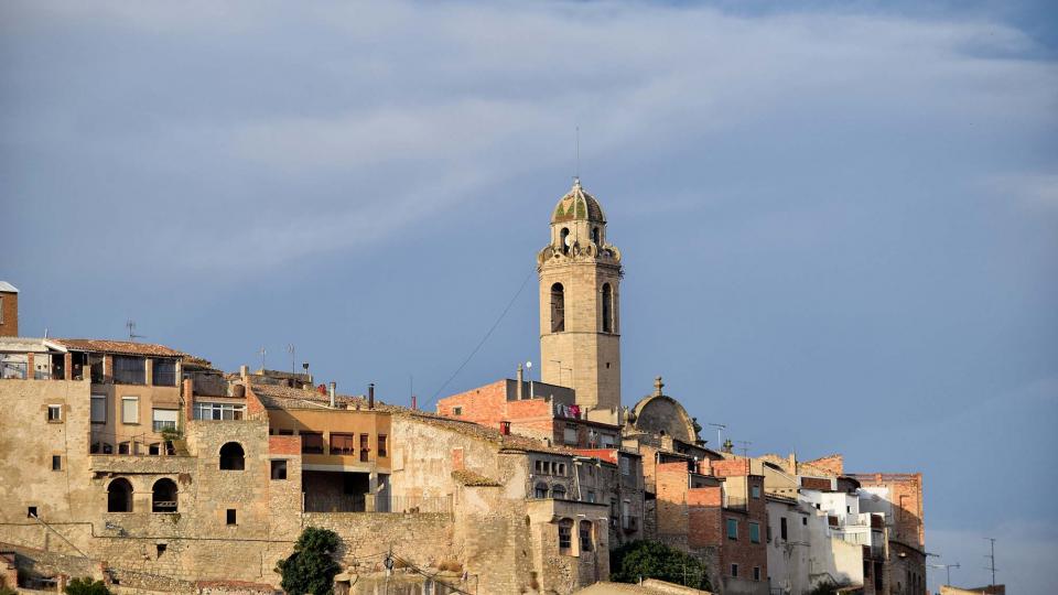 12.8.2018 vista del poble  Maldà -  Ramon Sunyer