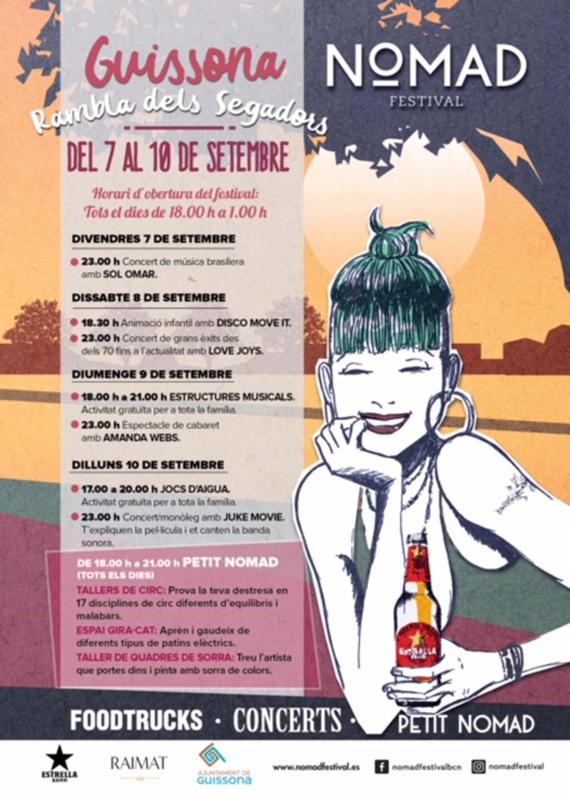 cartell Festa major de Guissona 2018 - Guissona