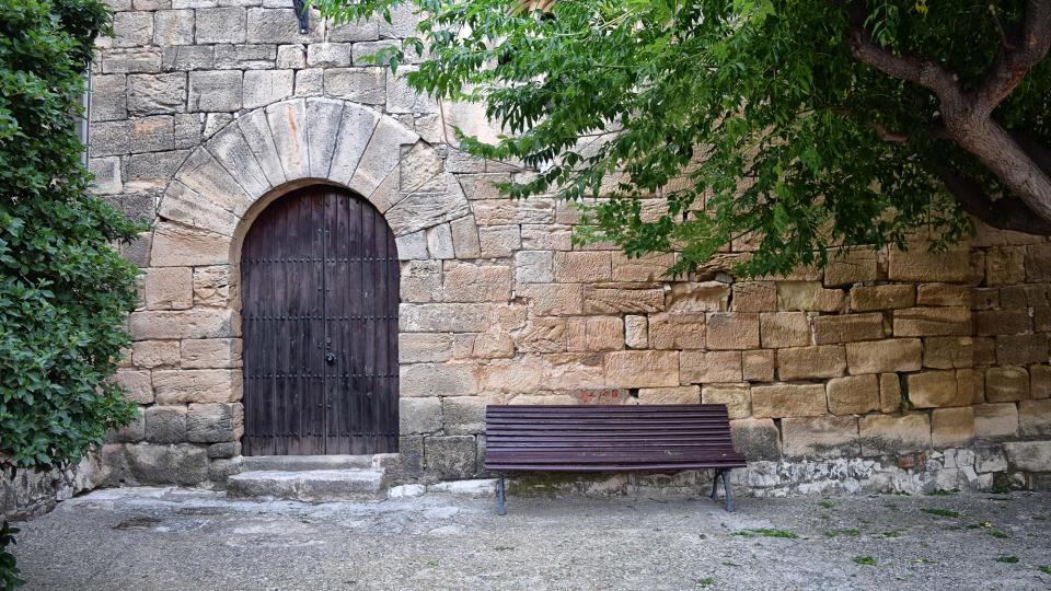 11.8.2018 Església de sant Andreu  Montblanquet -  Ramon Sunyer