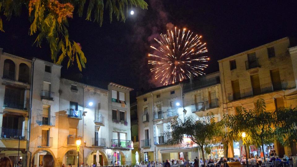 21.8.2018 Castell de focs  Santa Coloma de Queralt -  Ramon Sunyer