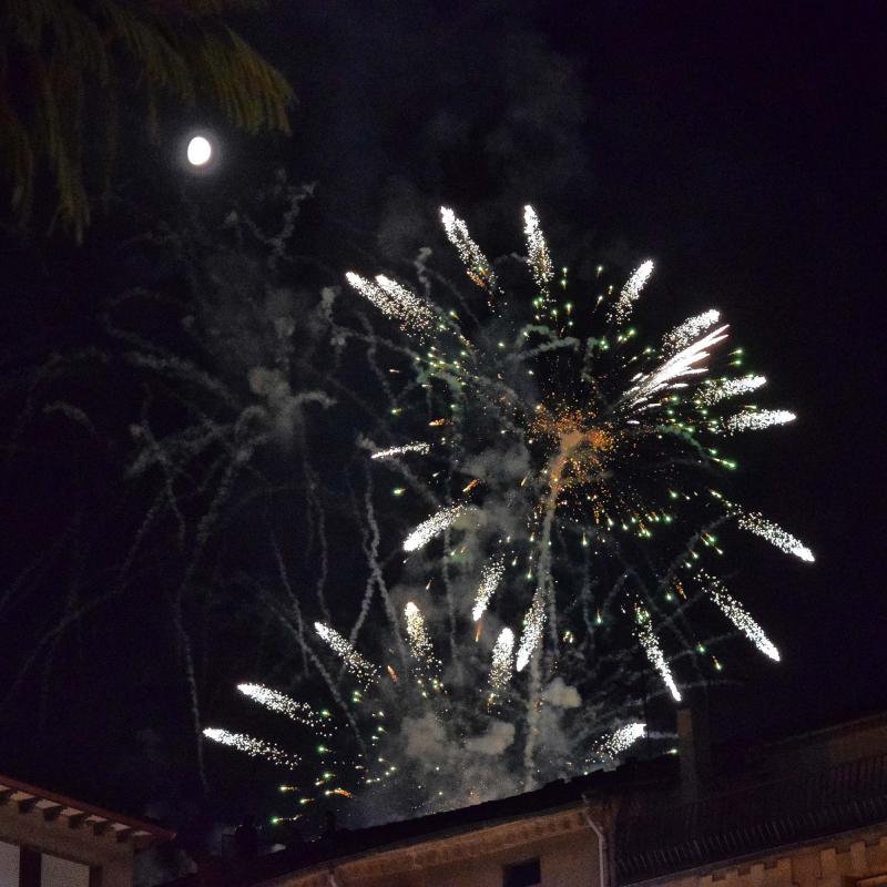 21.8.2018 Castell de focs  Santa Coloma de Queralt -  Ramon Sunyer