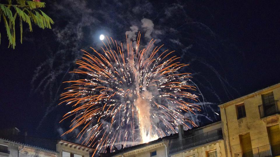 21 de Agost de 2018 Castell de focs  Santa Coloma de Queralt -  Ramon Sunyer