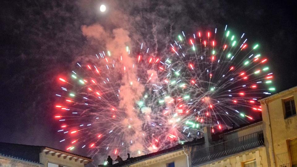 21 de Agost de 2018 Castell de focs  Santa Coloma de Queralt -  Ramon Sunyer