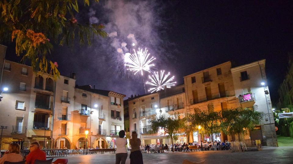 21 de Agost de 2018 Castell de focs  Santa Coloma de Queralt -  Ramon Sunyer