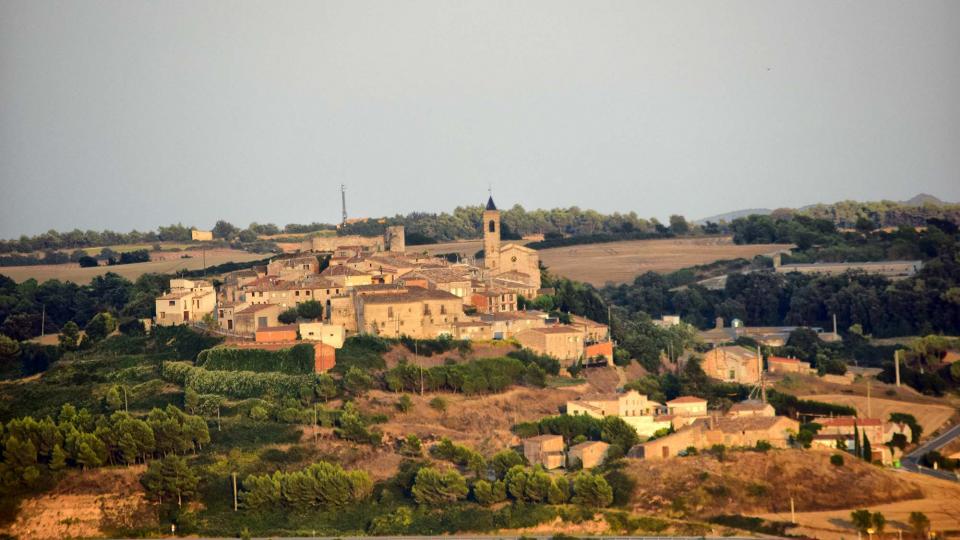 21.8.2018 Vista des de Santa Fe de Montfred  Aguiló -  Ramon Sunyer