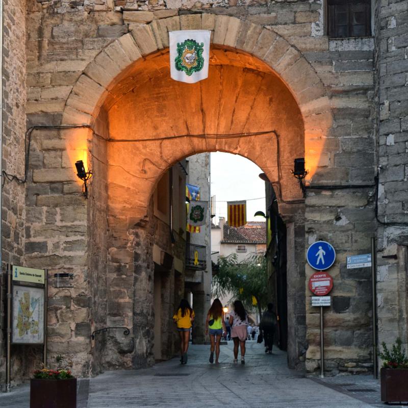 21.8.2018 Portal de Sanou  Santa Coloma de Queralt -  Ramon Sunyer