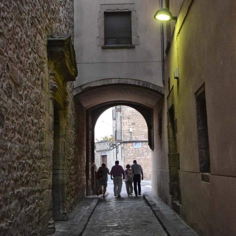 21.8.2018 Portal del Vicari  Santa Coloma de Queralt -  Ramon Sunyer