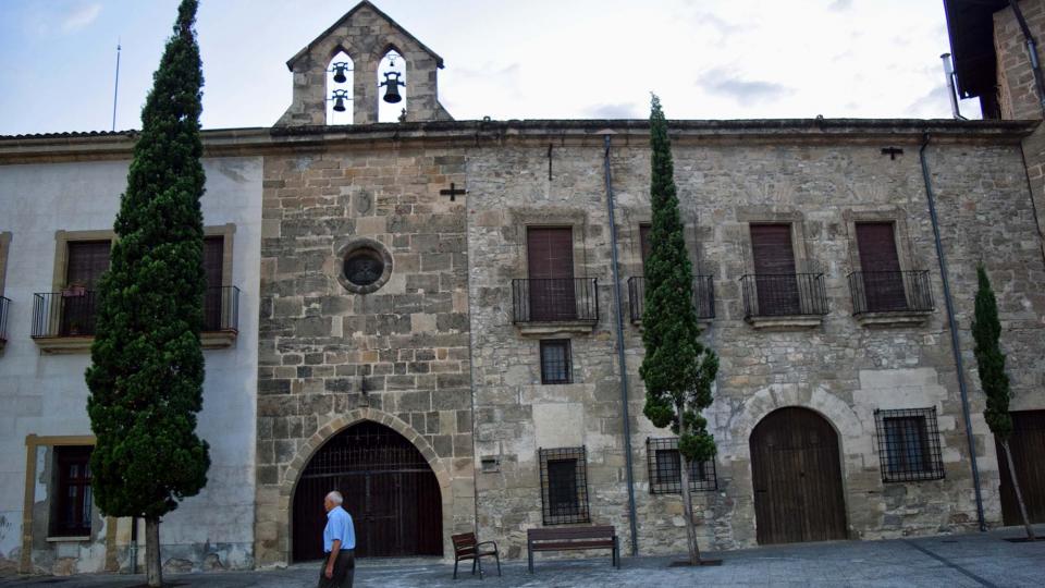 21.8.2018 Església de Santa Magdalena  Santa Coloma de Queralt -  Ramon Sunyer