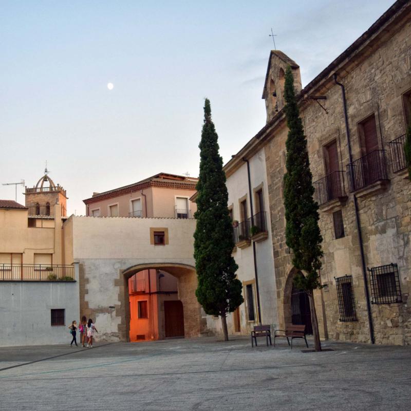 21.8.2018 portal  Santa Coloma de Queralt -  Ramon Sunyer