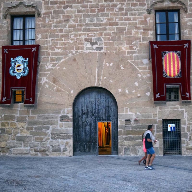 21.8.2018 castell dels Comtes  Santa Coloma de Queralt -  Ramon Sunyer