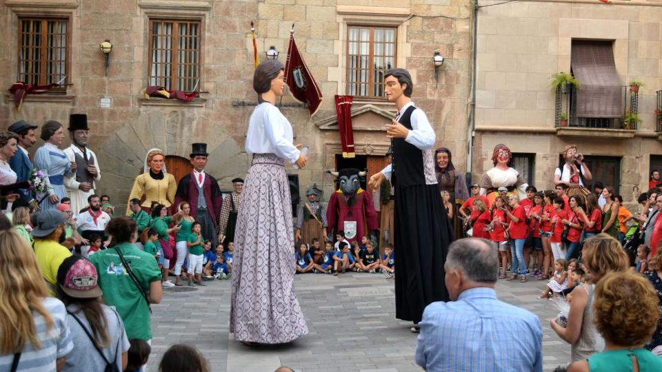 1.9.2018 Trobada de gegants  Torà -  Ramon Sunyer