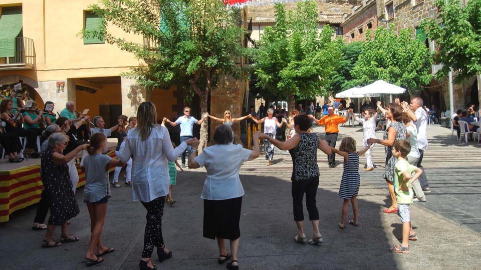 7 de Setembre de 2017 sardanes  Sanaüja -  Ramon Sunyer