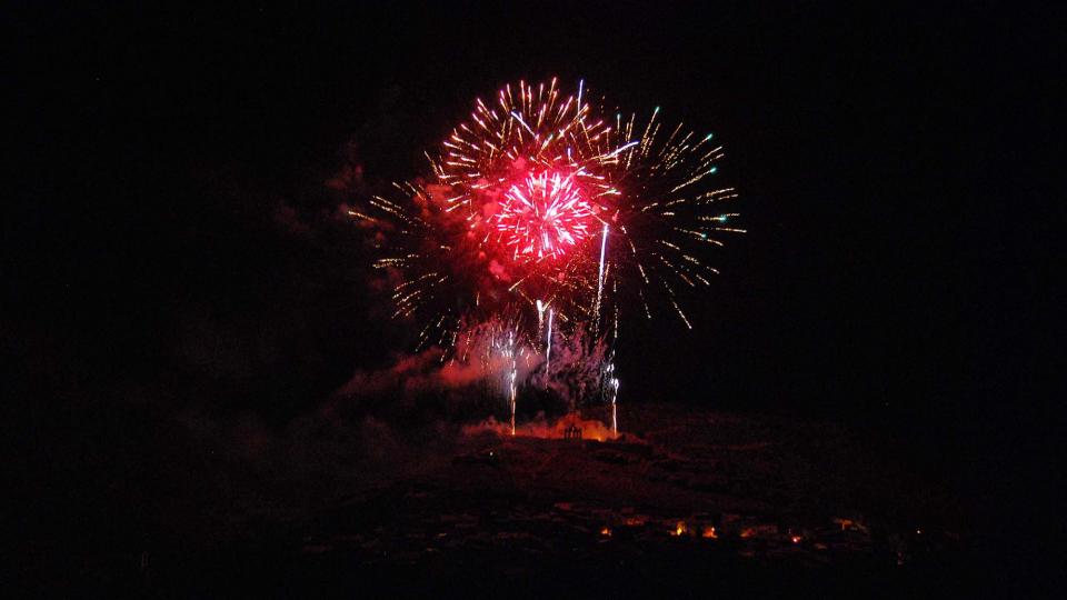 7 de Setembre de 2017 Castell de focs  Sanaüja -  Ramon Sunyer