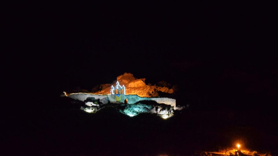 8.9.2018 Castell de focs  Sanaüja -  Ramon Sunyer