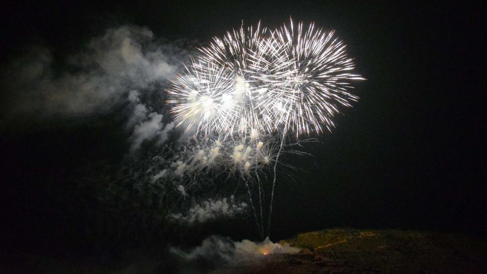 8 de Setembre de 2018 Castell de focs  Sanaüja -  Ramon Sunyer